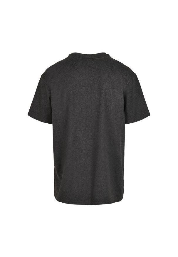 BUILD YOUR BRAND - Męska Koszulka Heather Heavyweight Oversized T-shirt. Kolor: wielokolorowy, szary, brązowy