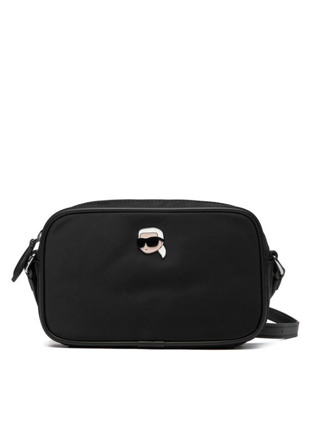 Karl Lagerfeld - KARL LAGERFELD Torebka A4W30308 Czarny. Kolor: czarny. Materiał: skórzane