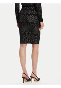 Marciano Guess Spódnica ołówkowa 5YGD16 5877Z Czarny Slim Fit. Kolor: czarny. Materiał: wiskoza #4