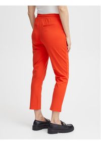 Fransa Spodnie materiałowe 20605622 Czerwony Regular Fit. Kolor: czerwony. Materiał: syntetyk