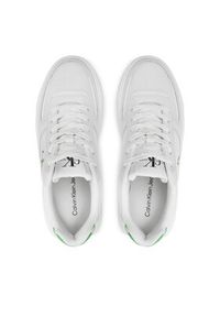 Calvin Klein Jeans Sneakersy Chunky Cupsole Low Lth Ml Meta YW0YW01410 Biały. Kolor: biały #3