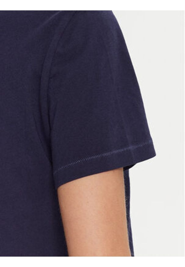 GAP - Gap T-Shirt 795346-03 Granatowy Regular Fit. Kolor: niebieski. Materiał: bawełna