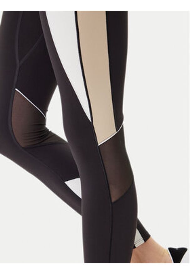 BOSS Legginsy Ekiden3 50544178 Czarny Slim Fit. Kolor: czarny. Materiał: syntetyk