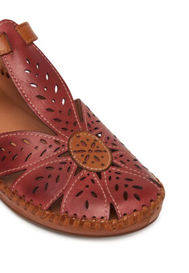 Pikolinos Sandały P. Vallarta 655-0841C1 Czerwony. Kolor: czerwony. Materiał: skóra