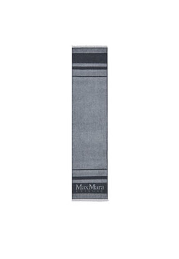 Max Mara Leisure Szalik Colibri 2426546028 Szary. Kolor: szary. Materiał: wełna, materiał