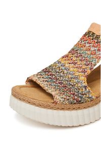 Rieker Sandały CEO-69172-92 Kolorowy. Materiał: syntetyk. Wzór: kolorowy #6