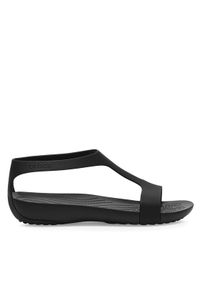 Crocs Sandały SERENA SANDAL 205469-060_ Czarny. Kolor: czarny