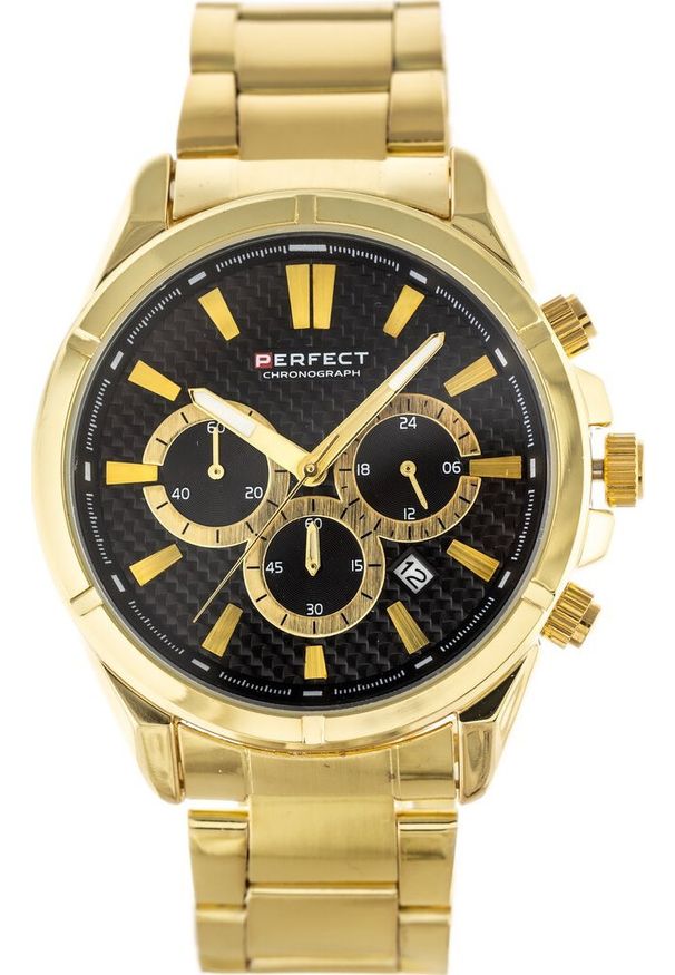 Zegarek Perfect ZEGAREK MĘSKI PERFECT M501CH-06 - CHRONOGRAF (zp381b) + BOX NoSize