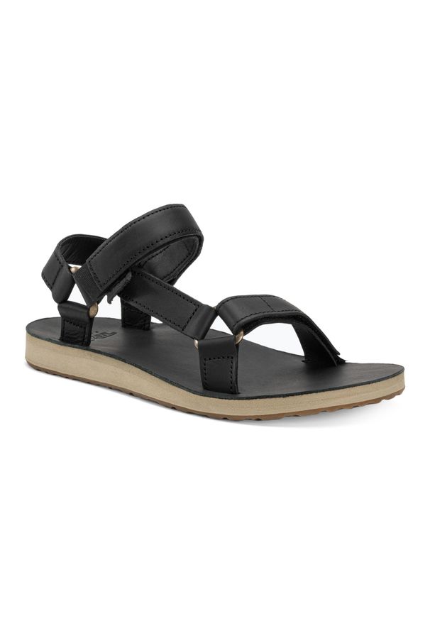 Sandały damskie Teva Original Universal Leather. Kolor: czarny