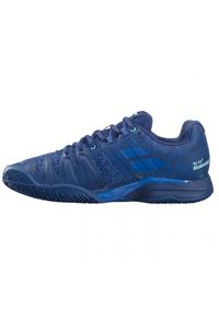 Buty tenisowe męskie Babolat Propulse Blast clay men dark blue/viridian green 45. Kolor: zielony, niebieski, wielokolorowy. Sport: tenis #2