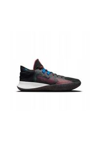 Buty koszykarskie męskie Nike Kyrie Flytrap V. Zapięcie: sznurówki. Kolor: czarny. Materiał: materiał, syntetyk, guma. Szerokość cholewki: normalna