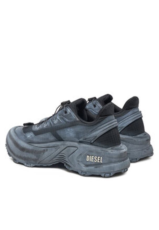Diesel Sneakersy Y03444 P8140 T8013 Czarny. Kolor: czarny. Materiał: materiał