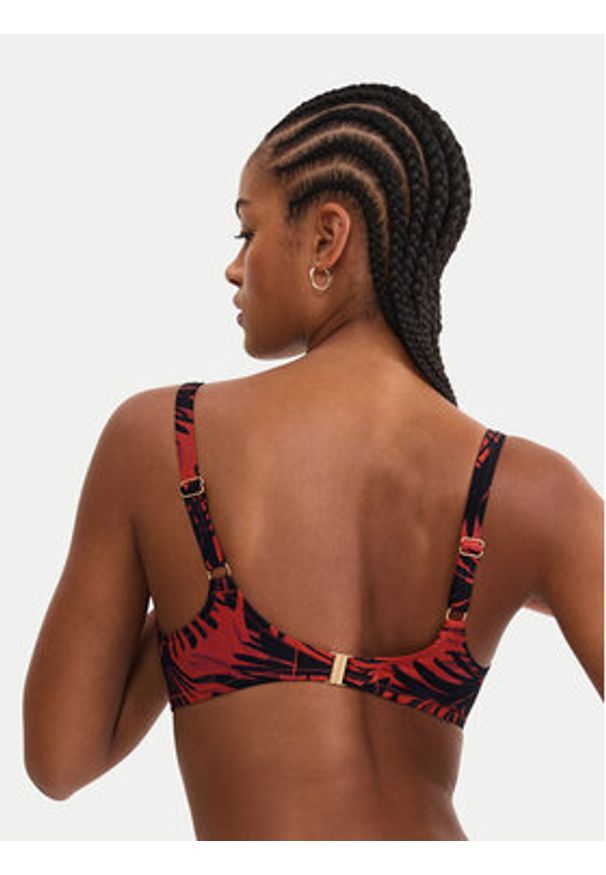 Triumph Góra od bikini Summer Palm 10226614 Brązowy. Kolor: brązowy. Materiał: syntetyk