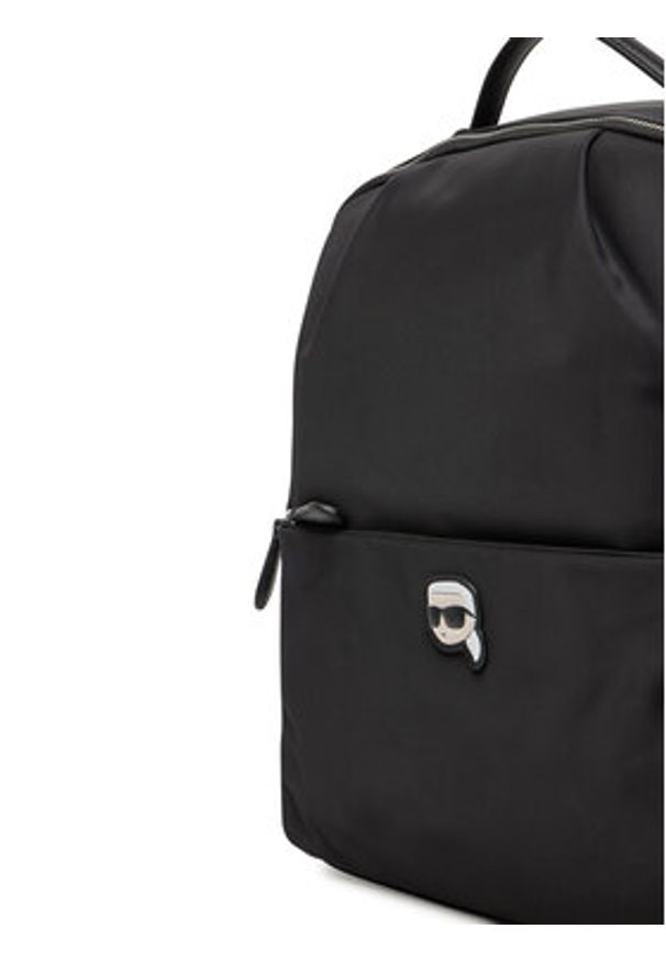 Karl Lagerfeld - KARL LAGERFELD Plecak A2W30183 Czarny. Kolor: czarny. Materiał: materiał