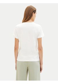 Tom Tailor T-Shirt 1041288 Biały Regular Fit. Kolor: biały. Materiał: bawełna #5