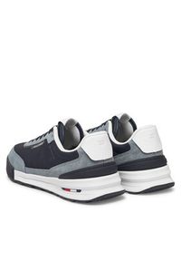 TOMMY HILFIGER - Tommy Hilfiger Sneakersy Retro Runner Seasonal FM0FM05425 Granatowy. Kolor: niebieski. Materiał: skóra