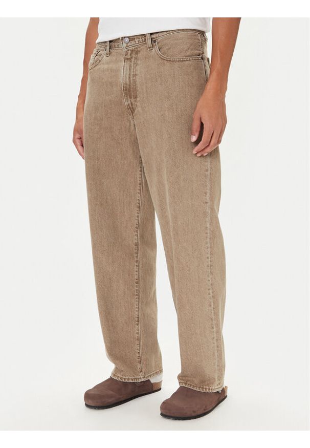 Levi's® Jeansy 578™ A4750-0028 Beżowy Baggy Fit. Kolor: beżowy