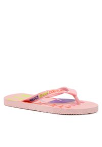 Japonki Versace Jeans Couture 74VA3SQ7 ZS628 PW9. Kolor: różowy #1