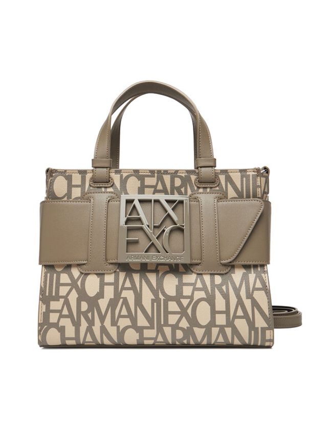 Armani Exchange Torebka 942690 3F742 M1014 Beżowy. Kolor: beżowy