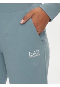 EA7 Emporio Armani Spodnie dresowe 8NTP85 TJTXZ 1533 Niebieski Regular Fit. Kolor: niebieski. Materiał: bawełna