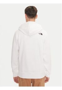 The North Face Bluza Drew Peak NF0A89EM Biały Regular Fit. Kolor: biały. Materiał: bawełna #4