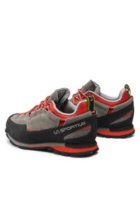 LA SPORTIVA - La Sportiva Trekkingi Boulder X 838909313 Szary. Kolor: szary. Materiał: skóra, zamsz. Sport: turystyka piesza