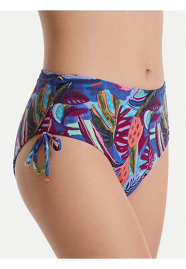 SELMARK - Selmark Dół od bikini BN903 Kolorowy. Materiał: syntetyk. Wzór: kolorowy
