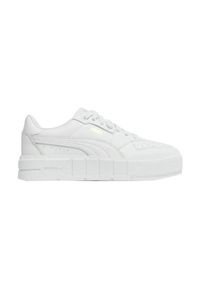 Tenisówki Puma Model Cali Court Lth Wns Kolor Biały. Kolor: biały. Materiał: skóra, tkanina