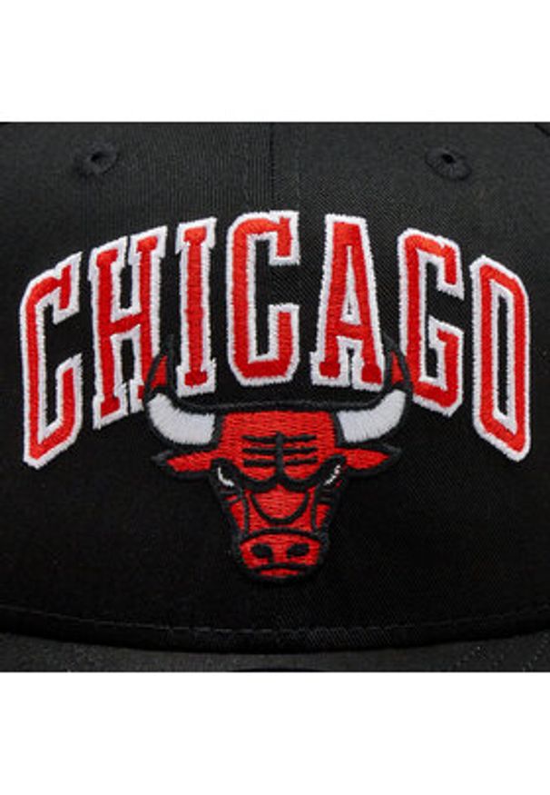 New Era Czapka z daszkiem Nba Patch 950 Bulls Blkfdr 60364257 Czarny. Kolor: czarny. Materiał: bawełna, materiał