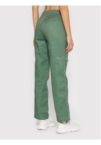 Adidas - adidas Spodnie materiałowe Twill HE4737 Zielony Regular Fit. Kolor: zielony. Materiał: materiał, bawełna #2