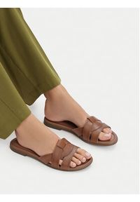 Lasocki Klapki CEO-WI23-RUPIA-02 Brązowy. Kolor: brązowy. Materiał: skóra #5