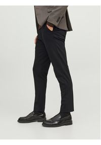 Jack & Jones Chinosy Marco 12237523 Czarny Slim Fit. Kolor: czarny. Materiał: syntetyk #8