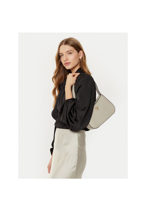 Torebka Guess. Kolor: kremowy