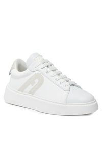 Furla Sneakersy Furlasport YH58SPT-BX2765-2874S-4-401-20-AL Biały. Kolor: biały. Materiał: skóra
