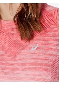 Asics Koszulka techniczna Seamless 2012C392 Różowy Slim Fit. Kolor: różowy. Materiał: syntetyk