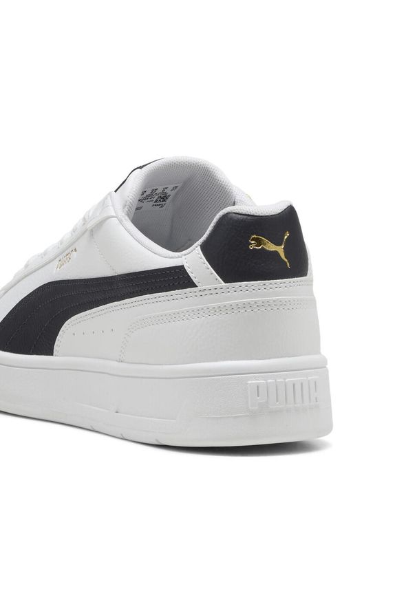 Puma - Sneakersy unisex Court Classico PUMA White New Navy Gold Blue. Kolor: niebieski, wielokolorowy, biały. Materiał: syntetyk, materiał