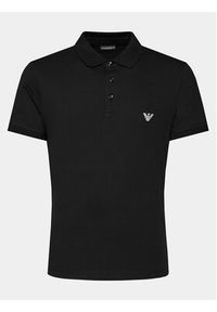 Emporio Armani Underwear Polo 211804 4R461 00020 Czarny Regular Fit. Typ kołnierza: polo. Kolor: czarny. Materiał: bawełna #6