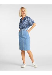 Lee - DAMSKA SPÓDNICA LEE SEASONAL MOM SKIRT L38PKEGU