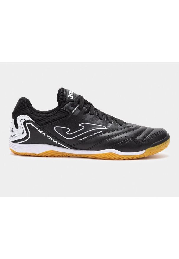 Joma - Buty halowe do piłki nożnej męskie, Maxima 25 MAXS IN. Kolor: czarny, wielokolorowy. Materiał: syntetyk, tkanina, materiał. Sport: piłka nożna