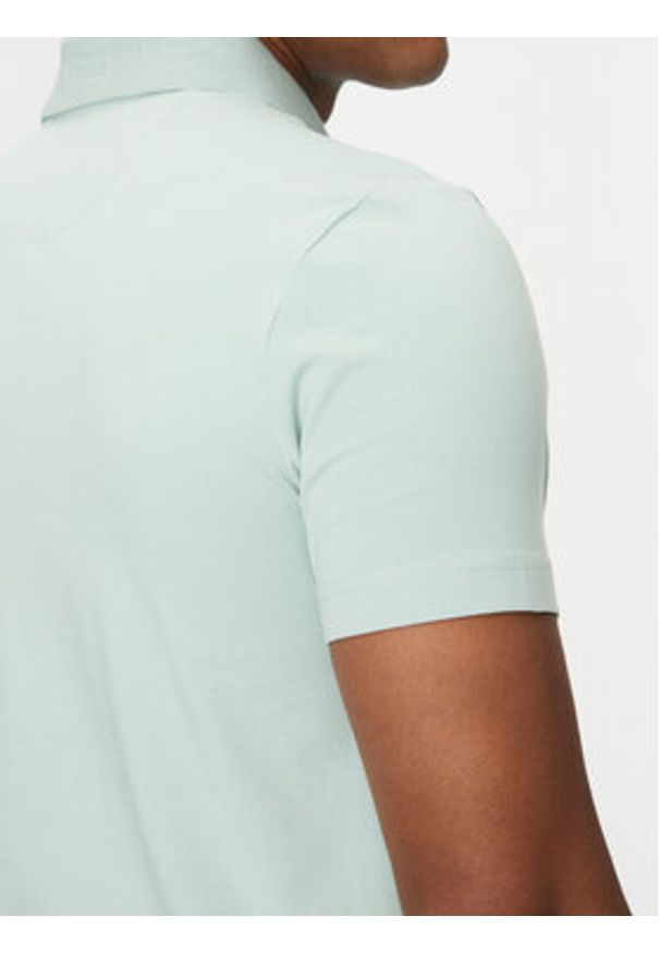 Guess Polo M5GP66 J1314 Zielony Regular Fit. Typ kołnierza: polo. Kolor: zielony. Materiał: bawełna