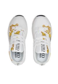 Versace Jeans Couture Sneakersy 76VA3SAA Czarny. Kolor: czarny. Materiał: skóra #6