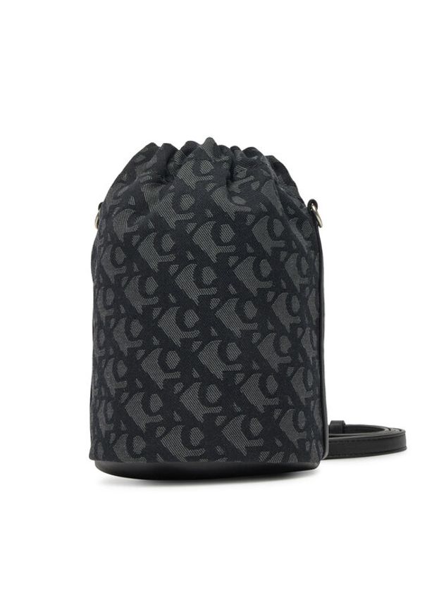 Calvin Klein Torebka LV04F3208G Czarny. Kolor: czarny