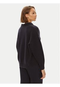 Weekend Max Mara Sweter Agre 2425366152 Granatowy Oversize. Kolor: niebieski. Materiał: wełna #3