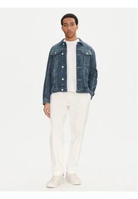 Tom Tailor Kurtka jeansowa 1044967 Niebieski Regular Fit. Kolor: niebieski. Materiał: bawełna #5