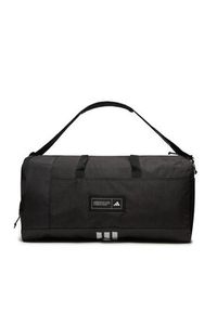 Adidas - adidas Torba 4ATHLTS Duffel Bag Medium IM5521 Czarny. Kolor: czarny. Materiał: materiał