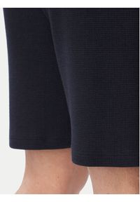 BOSS Szorty sportowe Waffle 50535884 Granatowy Regular Fit. Kolor: niebieski. Materiał: syntetyk. Styl: sportowy #2
