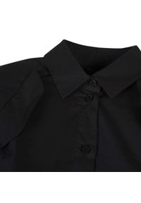 Armani Exchange Koszula Slim | 3GYC01 YNHRZ | Kobieta | Czarny. Kolor: czarny. Materiał: bawełna. Długość rękawa: długi rękaw. Długość: długie