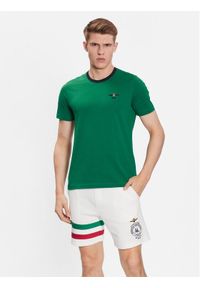 Aeronautica Militare T-Shirt 231TS2076J599 Zielony Regular Fit. Kolor: zielony. Materiał: bawełna #1