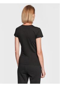 Armani Exchange T-Shirt 8NYTNX YJG3Z 1200 Czarny Regular Fit. Kolor: czarny. Materiał: bawełna