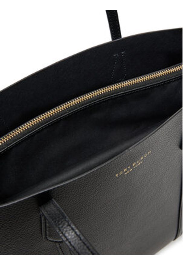 Tory Burch Torebka Perry Tote 169476 Czarny. Kolor: czarny. Materiał: skórzane